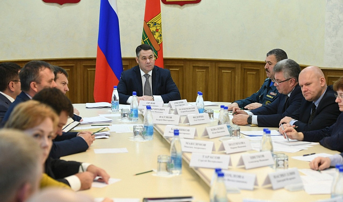 Игорь Руденя провел заседание комиссии по предупреждению и ликвидации чрезвычайных ситуаций