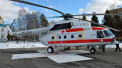 Санавиация Тверской области получила новый вертолет Ми-8