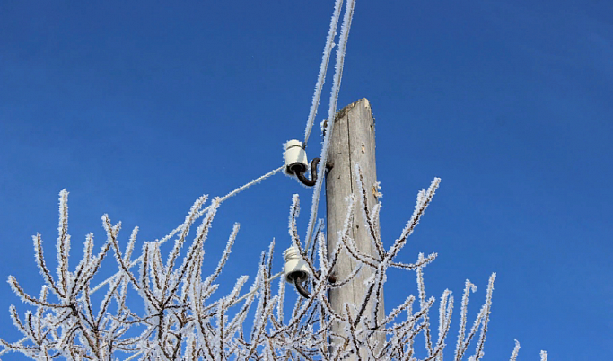 Из-за снегопада частично восемь районов Тверской области остались без света