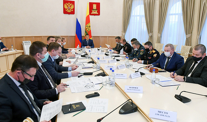 Заседание Антитеррористической комиссии состоялось в областном Правительстве