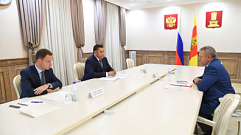 Игорь Руденя обсудил развитие Калязинского района с его главой Константином Ильиным