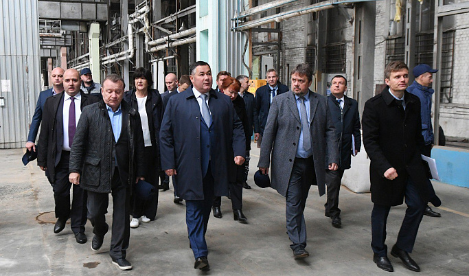 Игорь Руденя посетил Савеловский завод в Кимрах