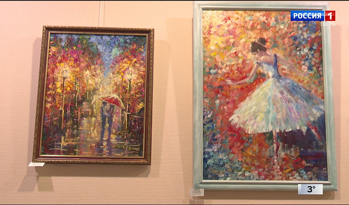 В Тверской библиотеке имени Герцена работает выставка картин художницы Елены Семочкиной
