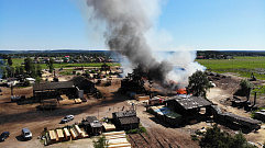 На двух предприятиях в Тверской области произошли пожары