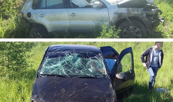 За сутки в Тверской области два автомобиля вылетели в кювет