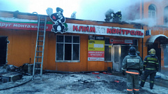 Ущерб от возгорания магазина в Тверской области превышает 10 миллионов рублей 