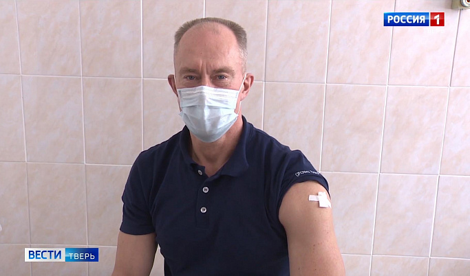 Финский предприниматель сделал прививку от коронавируса в Твери