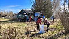 Жители Тверской области участвуют в экологическом субботнике «Зеленая Весна»