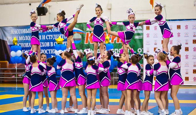 «Розовая пантера» представит Тверь на всероссийских соревнованиях по чирлидингу