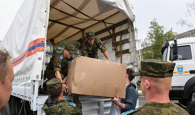 Тверская область направила Курску 20 тонн гуманитарного груза