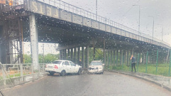 Девушка пострадала в ДТП под Крупским мостом в Твери
