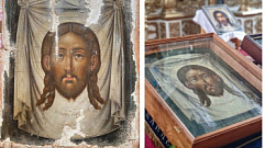 Старинную икону передали в Вознесенский собор в Кашине