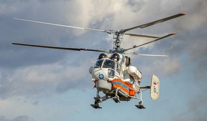 Ночью из Ржева вертолетом санавиации пациента доставили в Тверь