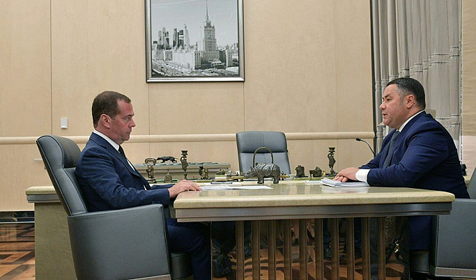 Дмитрий Медведев провёл рабочую встречу с Игорем Руденей