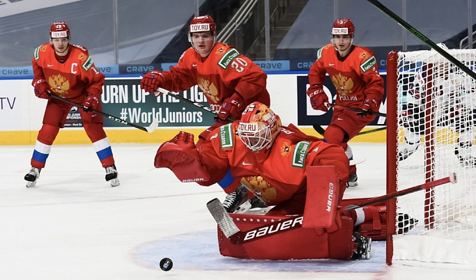 Молодёжная сборная России впервые за 8 лет ни разу не забила в матче чемпионата мира по хоккею
