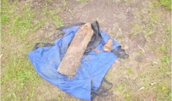 В Тверской области спасатели обезвредили авиационную бомбу и два артиллерийских снаряда времен войны 