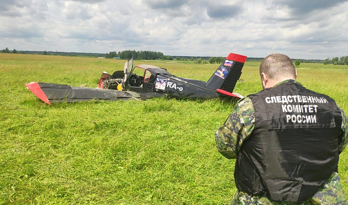В Тверской области разбился частный самолет