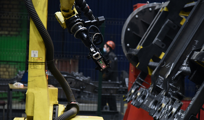 На Тверском вагонзаводе за качество сварных швов отвечает роботизированный комплекс 