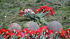 В Калининском районе Тверской области состоялось перезахоронение останков бойцов Красной Армии
