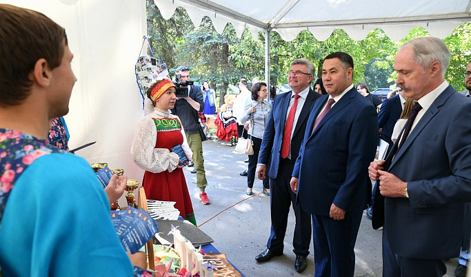 Игорь Руденя посетил торжественное мероприятие к Дню знаний в ТвГТУ