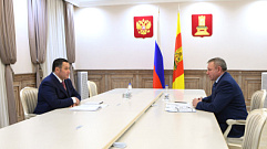 Игорь Руденя провел встречу с главой Калязинского округа Константином Ильиным