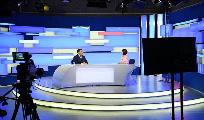 Губернатор Игорь Руденя в прямом эфире телеканала «Россия 24» ответил на актуальные вопросы