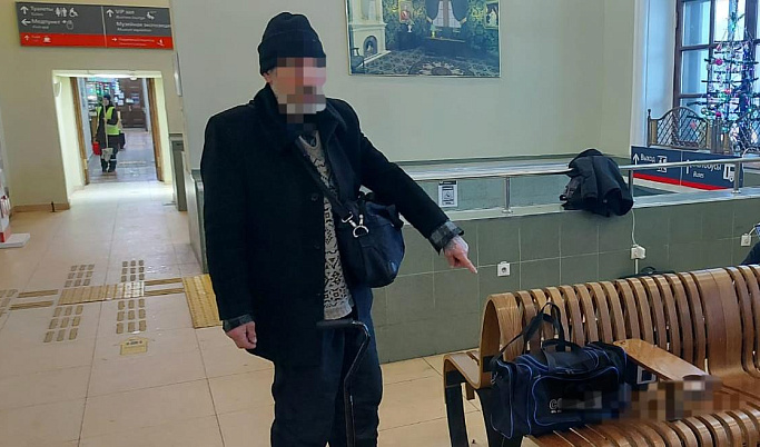 61-летний житель Химок украл сумку на вокзале в Твери и вернулся на место преступления