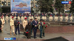 В Твери прошел военный парад в честь 77-летия со Дня Великой Победы