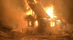 В Тверской области из-за печи дом сгорел дотла 