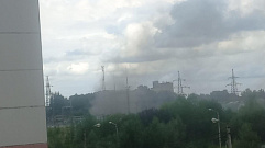 Очевидцы сообщают о пожаре на электроподстанции в Заволжском районе Твери