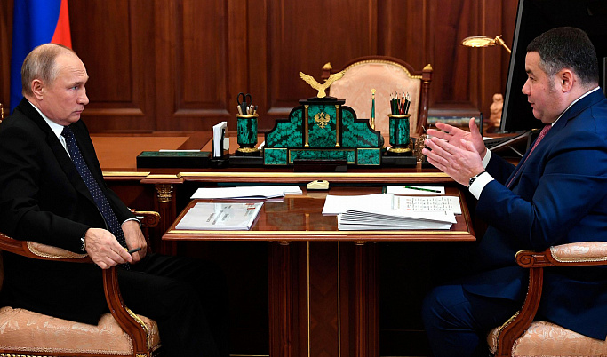 Владимир Путин провёл встречу с Игорем Руденей