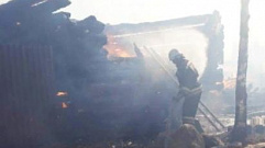 Пять строений в Вышневолоцком районе тушили 60 пожарных