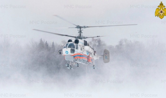 Для спасения пациента в Тверской области пришлось поднять вертолет 