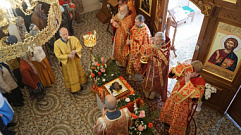 В День усекновения главы Иоанна Предтечи в кимрский храм перенесли реликвию