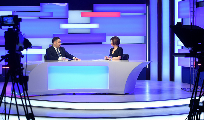 Прямой эфир с губернатором Игорем Руденей | Видео