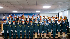 В Твери юные кадеты МЧС получили свои первые погоны