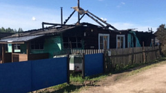 В Тверской области в горящем доме погибла пожилая женщина