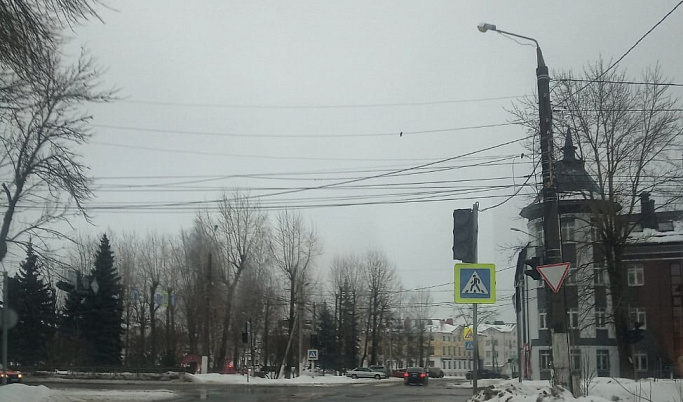 Жители Твери жалуются на нерабочие светофоры в Заволжском районе