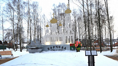 В Тверской области открыли памятник затопленному городу Корчева 