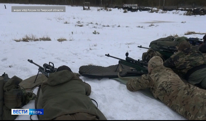 В Тверской области снайперы спецподразделений соревновались в меткости