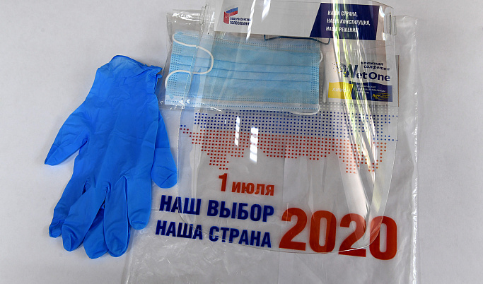 Участникам голосования в Тверской области будут выдавать маски и перчатки