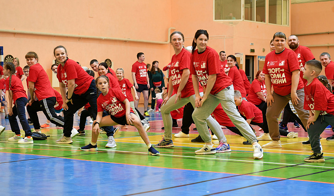 В Твери проходит областной фестиваль спортивных семей
