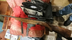 В шкафу жителя Тверской области нашли оружие и боеприпасы