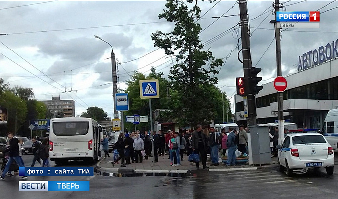 В Твери эвакуировали людей из здания автовокзала