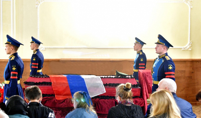 В Твери прошли похороны Алексея Горского, погибшего в боях на Украине