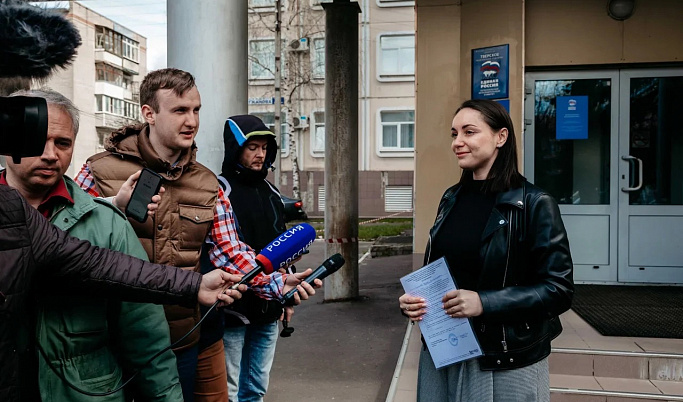 Куратор тверского штаба #МыВместе Юлия Саранова примет участие в предварительном голосовании в Госдуму