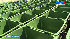 В Твери устанавливают новые мусорные евроконтейнеры