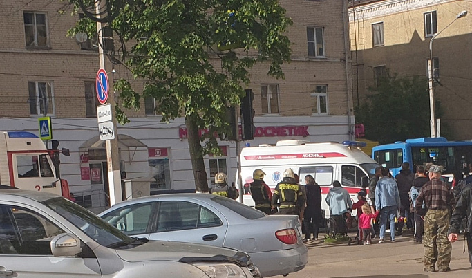 На проспекте Ленина в Твери сбили мужчину с 5-летним ребенком
