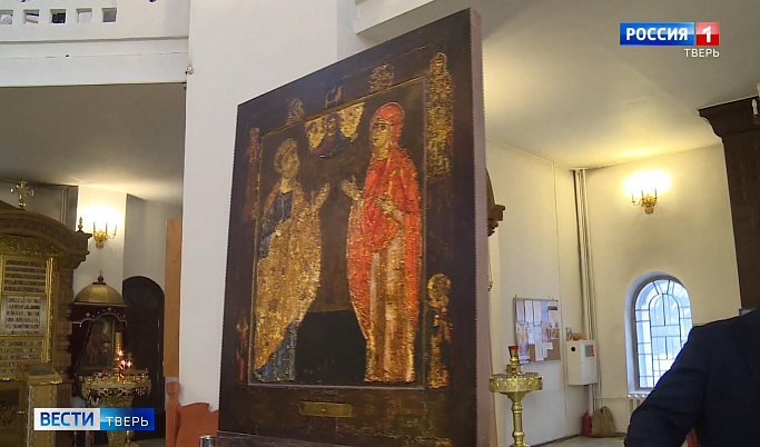 Коллекцию икон Новгородского музея-заповедника представили в Твери 