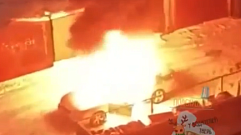 В Твери на улице Московской сгорел автомобиль 